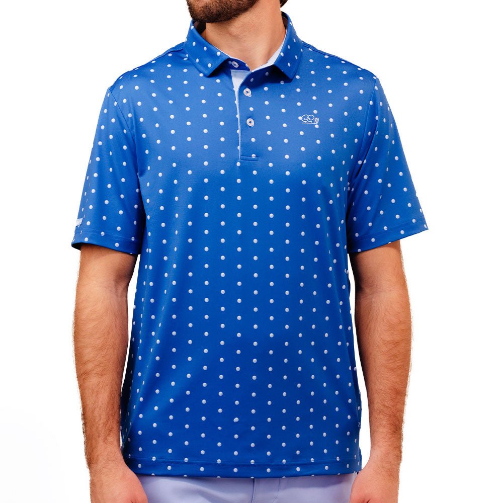 Good Good Be The Ball Polo-Blue
