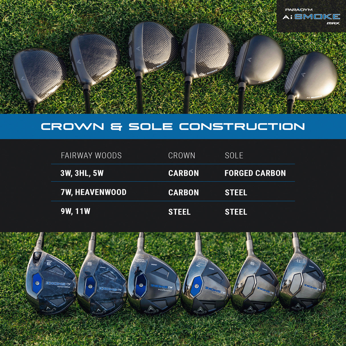 Callaway Paradym Ai Smoke Max Wood