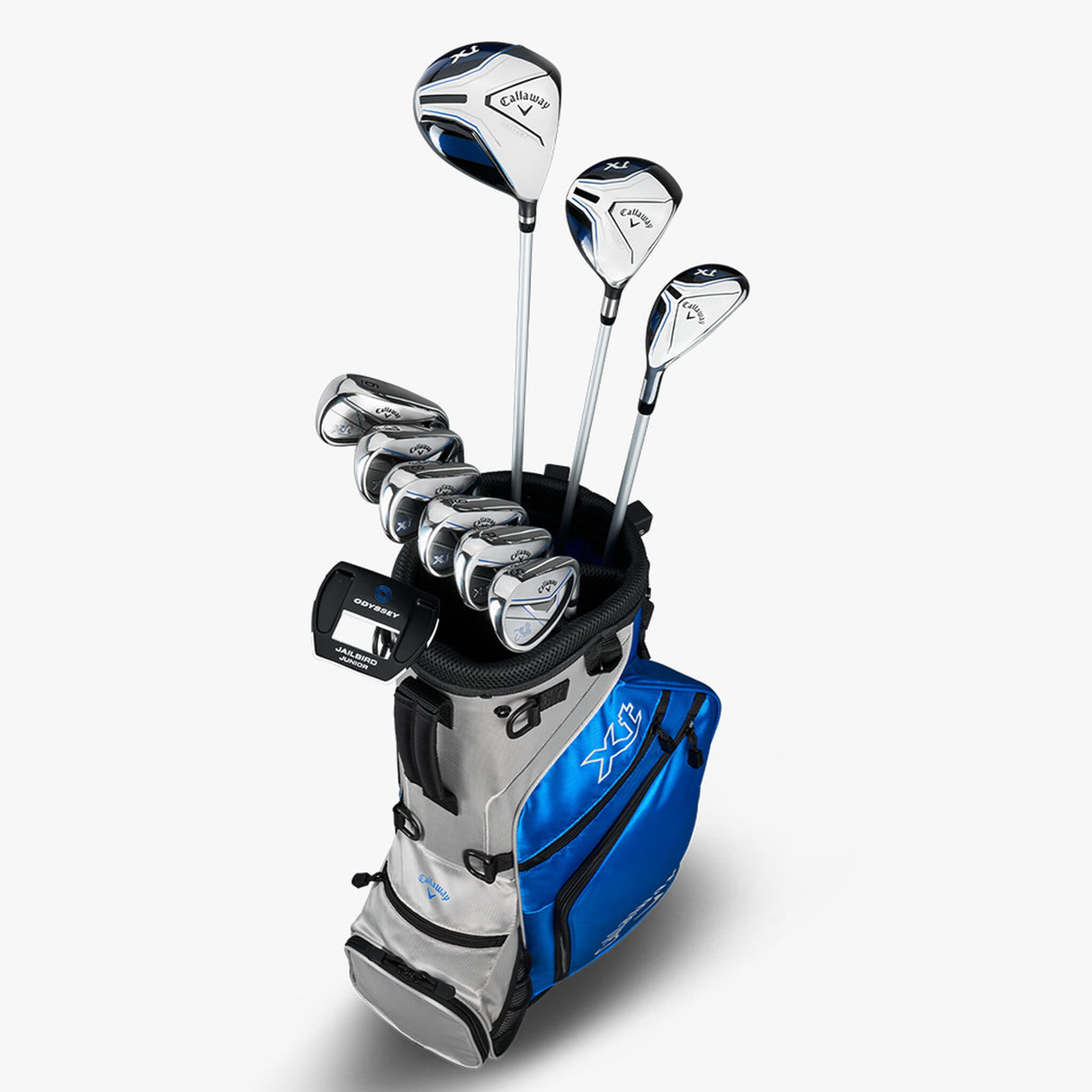 Callaway Xt 11 Piece Teen Club Set-Blue/White