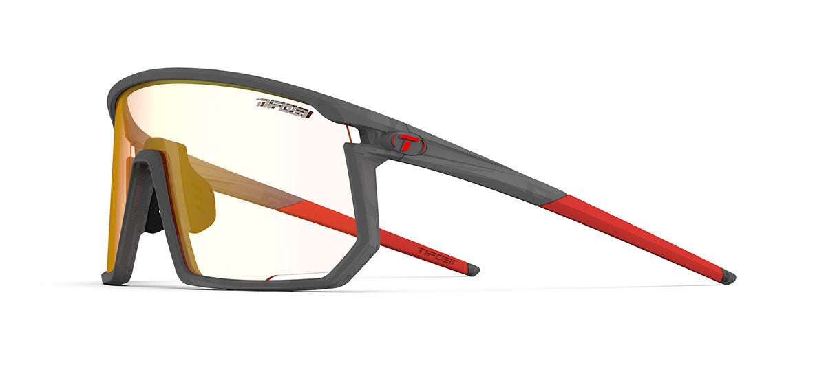 Tifosi Moab Sunglasses-Satin Vapor Frame - Clarion Red Fototec