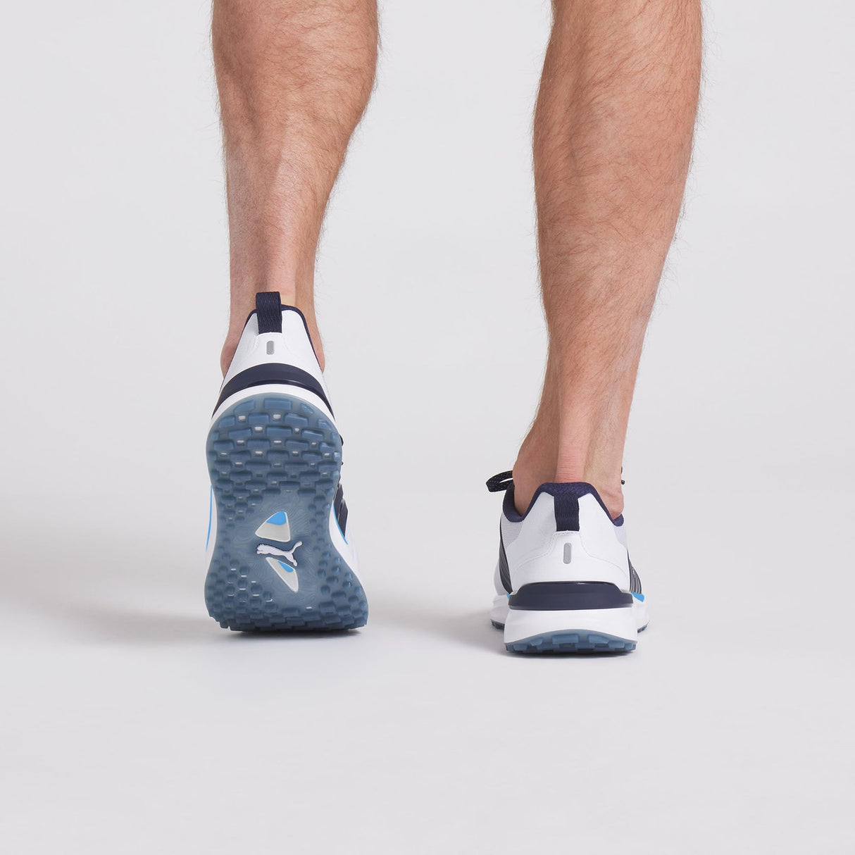 Puma Ignite Elevate 2 Golf Shoes-Puma White / Deep Navy