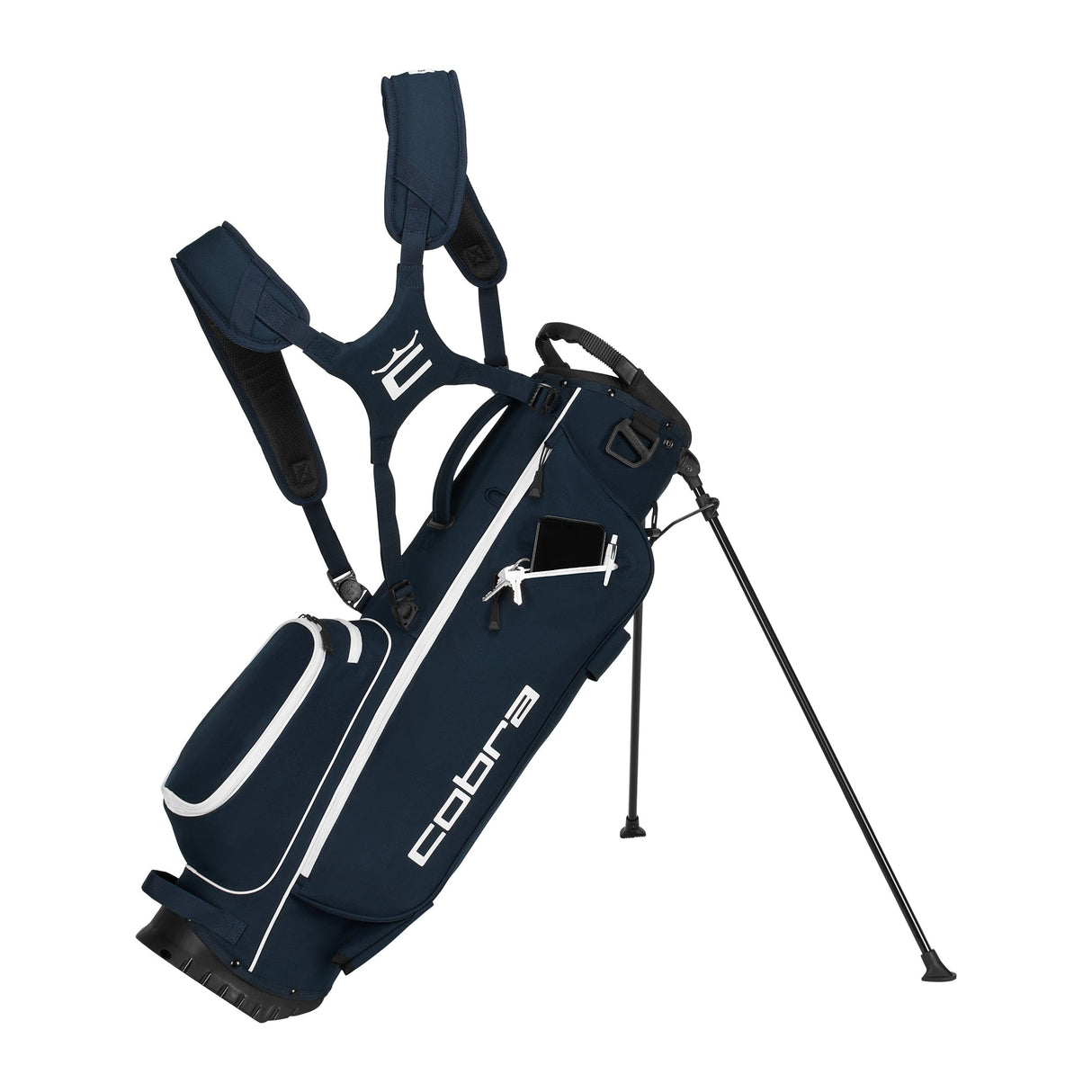 Cobra Ultralight Carry Stand Golf Bag-Club Navy