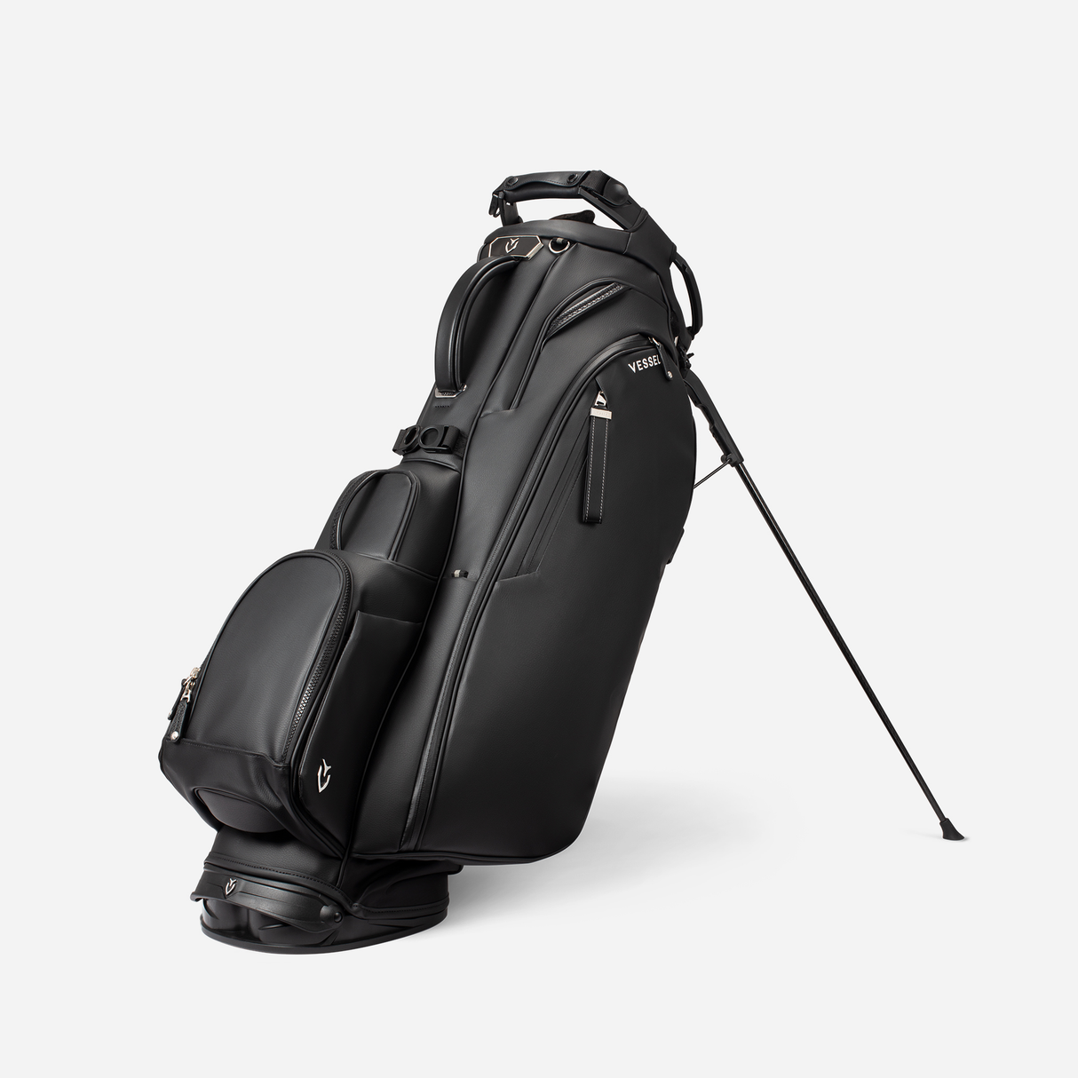 Vessel Player V Stand Golf Bag-6 Way-Black