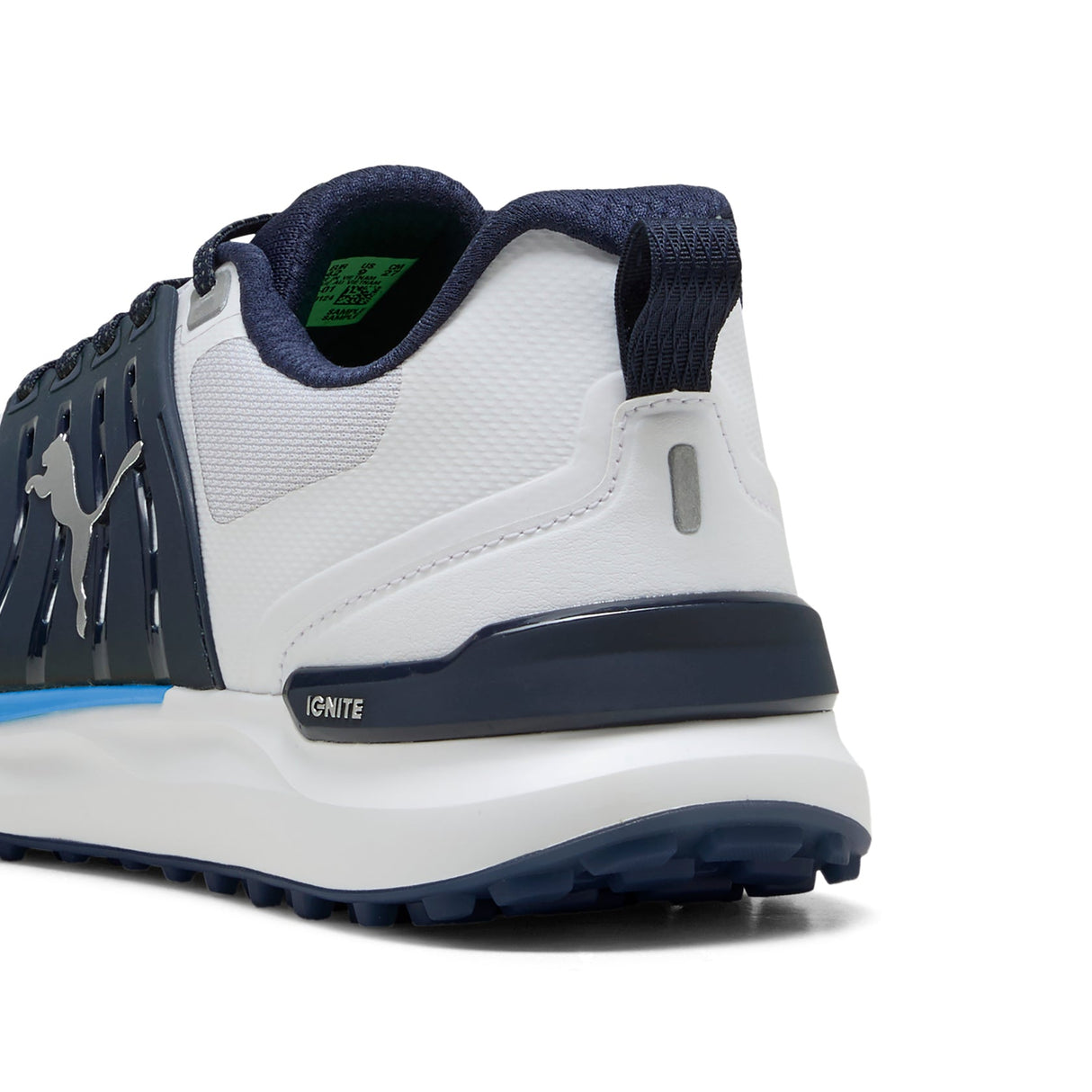 Puma Ignite Elevate 2 Golf Shoes-Puma White / Deep Navy