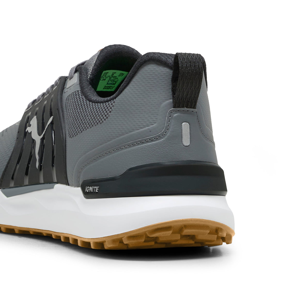 Puma Ignite Elevate 2 Golf Shoes-Slate Sky / Puma Black / Green Glare
