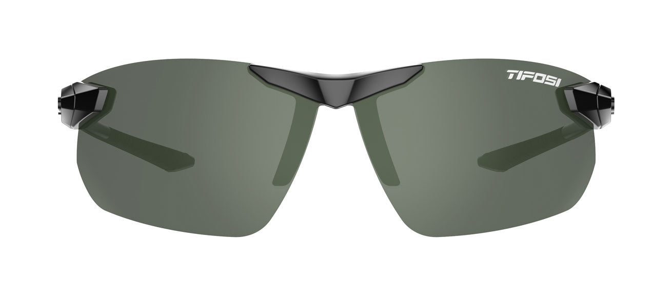 Tifosi Seek FC 2.0 Sunglasses- Gloss Black Frame - Enliven Golf Tint