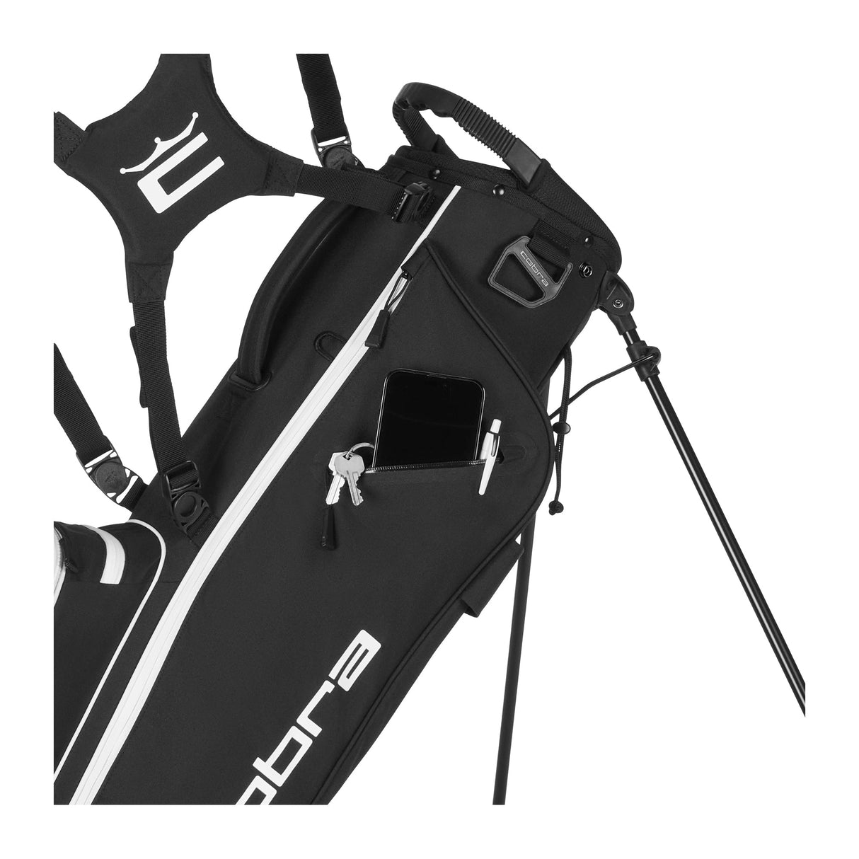 Cobra Ultralight Carry Stand Golf Bag-Puma Black
