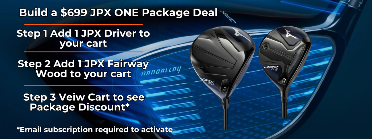 Mizuno JPX ONE $699 Package Deal