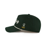 Barstool Golf Chainstitch Rope Hat Snapback-Green