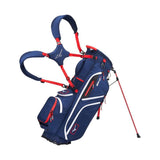 Mizuno BR-DX Hybrid Cart/Stand Golf Bag-Navy Red