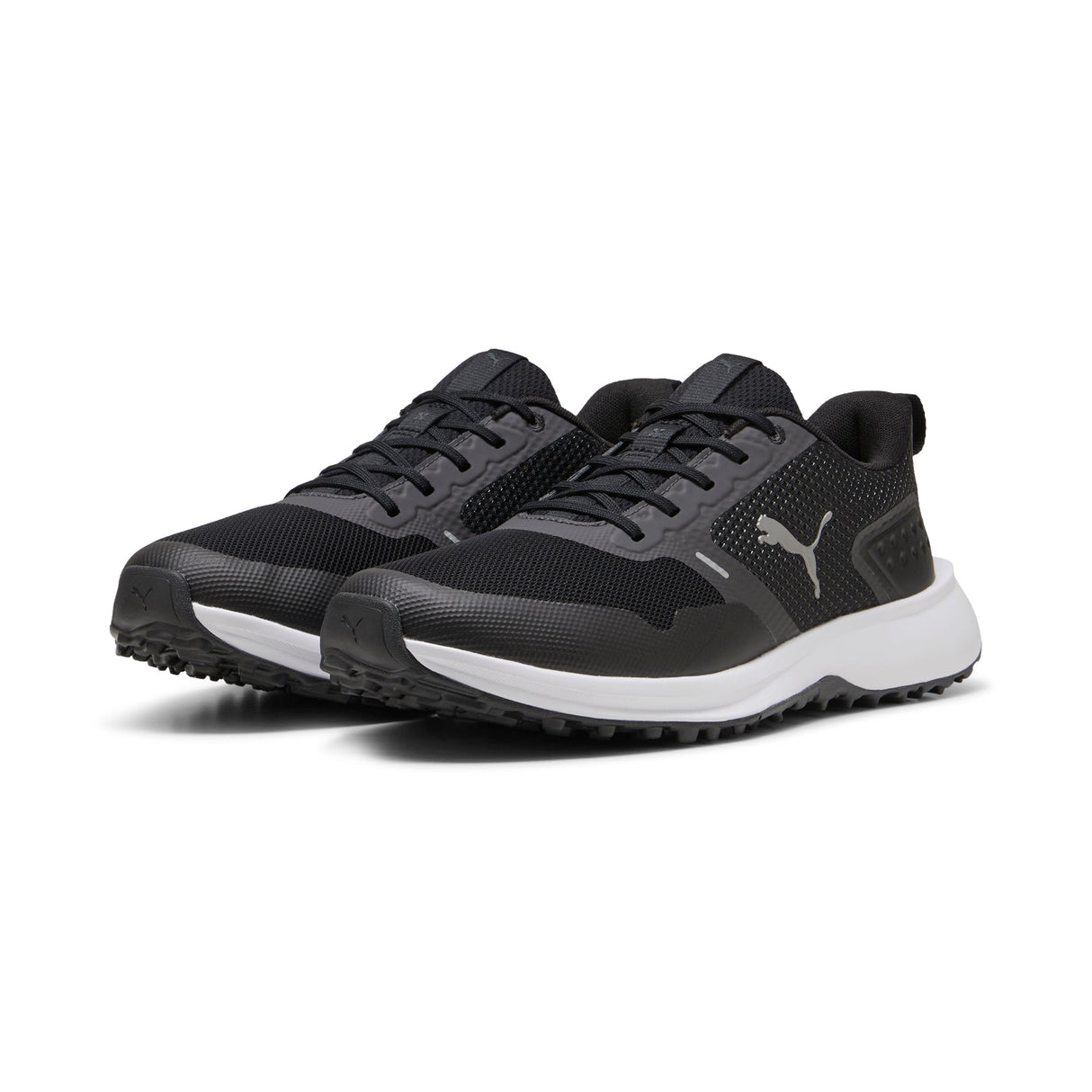 Puma Fusion Grip 6 Golf Shoes-Puma Black / Asphalt