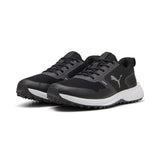 Puma Fusion Grip 6 Golf Shoes-Puma Black / Asphalt