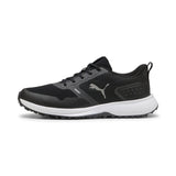 Puma Fusion Grip 6 Golf Shoes-Puma Black / Asphalt