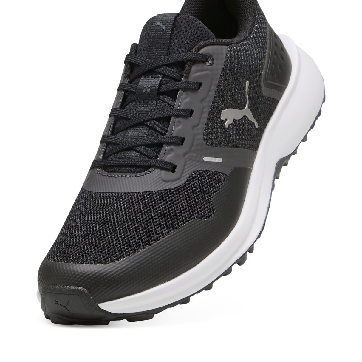 Puma Fusion Grip 6 Golf Shoes-Puma Black / Asphalt