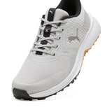 Puma Fusion Grip 6 Golf Shoes-Feather Gray / Puma Black / Gum