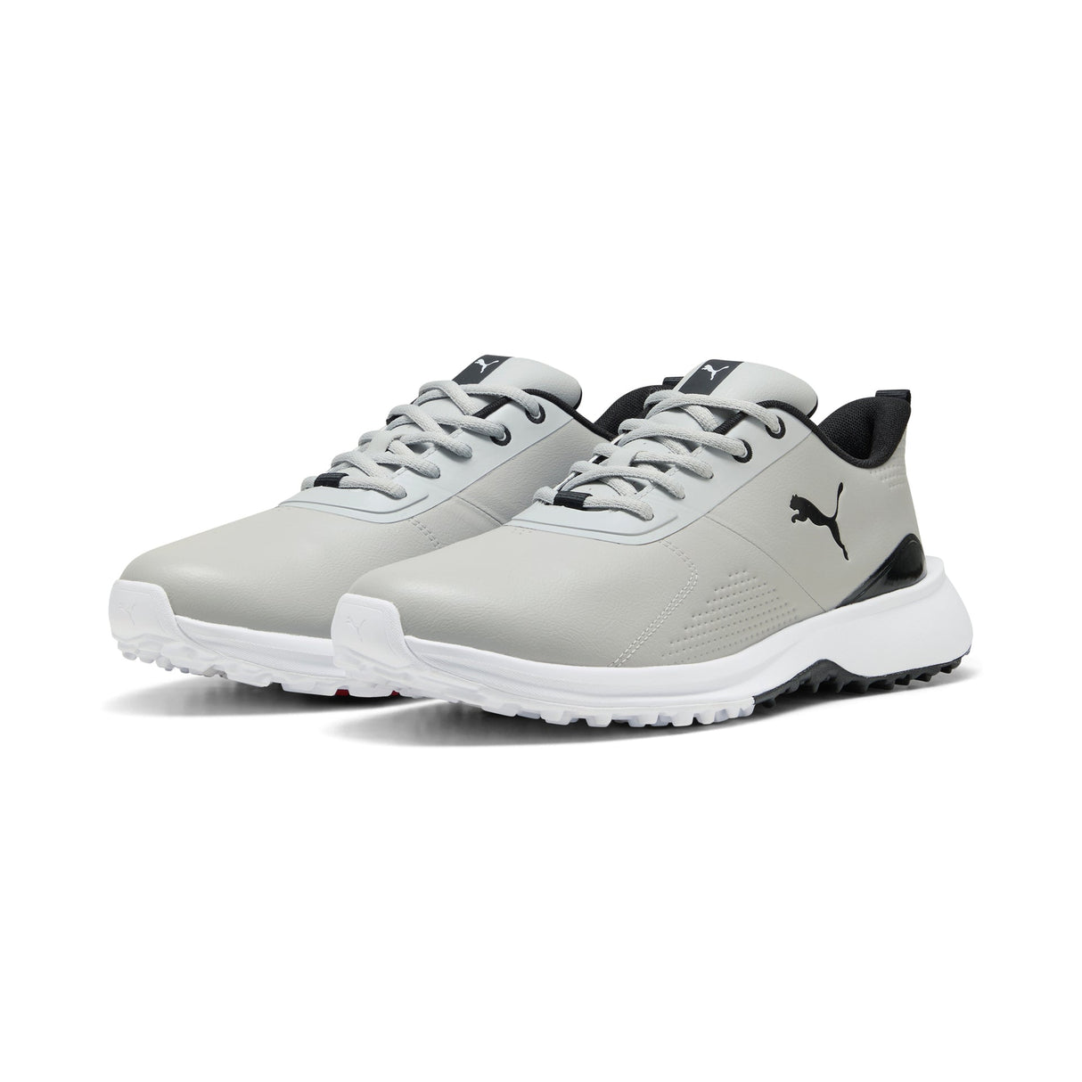Puma Fusion Grip 6 EVO Golf Shoes-Ash Gray / Puma Black