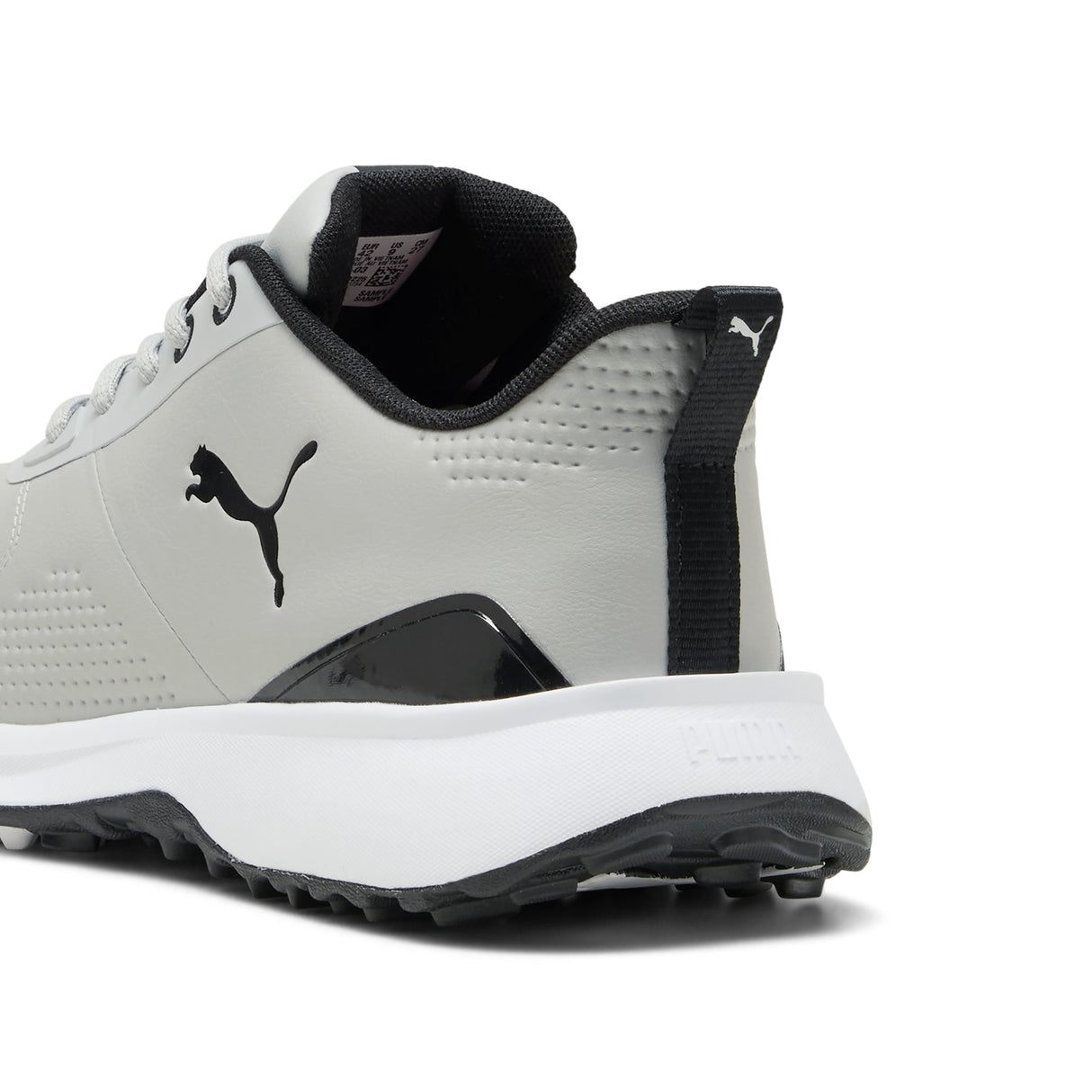 Puma Fusion Grip 6 EVO Golf Shoes-Ash Gray / Puma Black