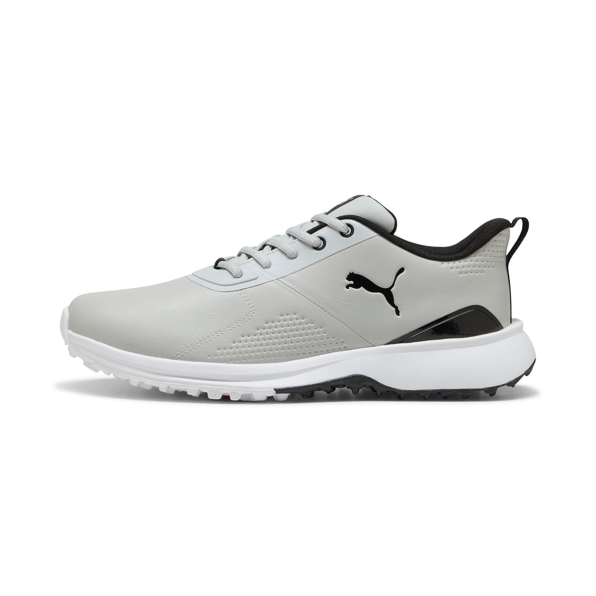 Puma Fusion Grip 6 EVO Golf Shoes-Ash Gray / Puma Black
