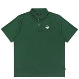 Malbon Pimento Performance Pique Polo-Kelly Green