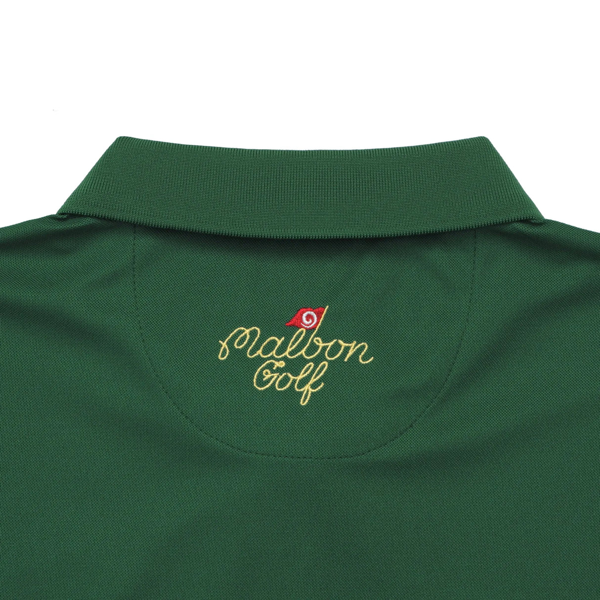 Malbon Pimento Performance Pique Polo-Kelly Green
