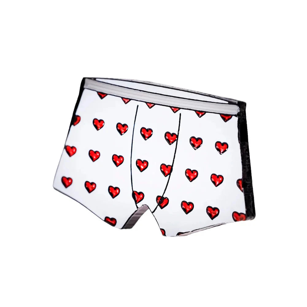 Pins and Aces Ball Mark-Heart Boxers