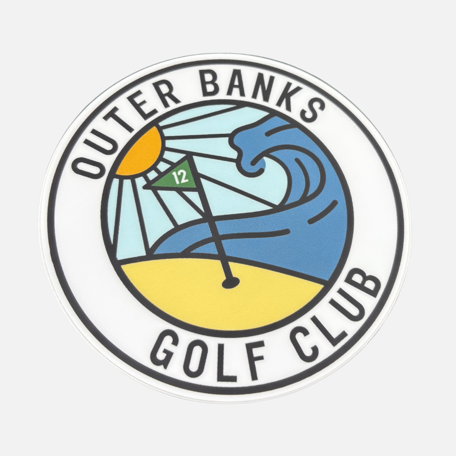 Outer Banks Golf Club Sticker