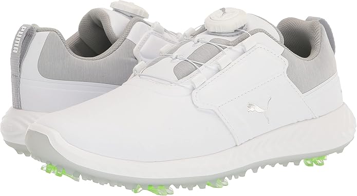 Puma Ignite Jr Golf Shoes-White