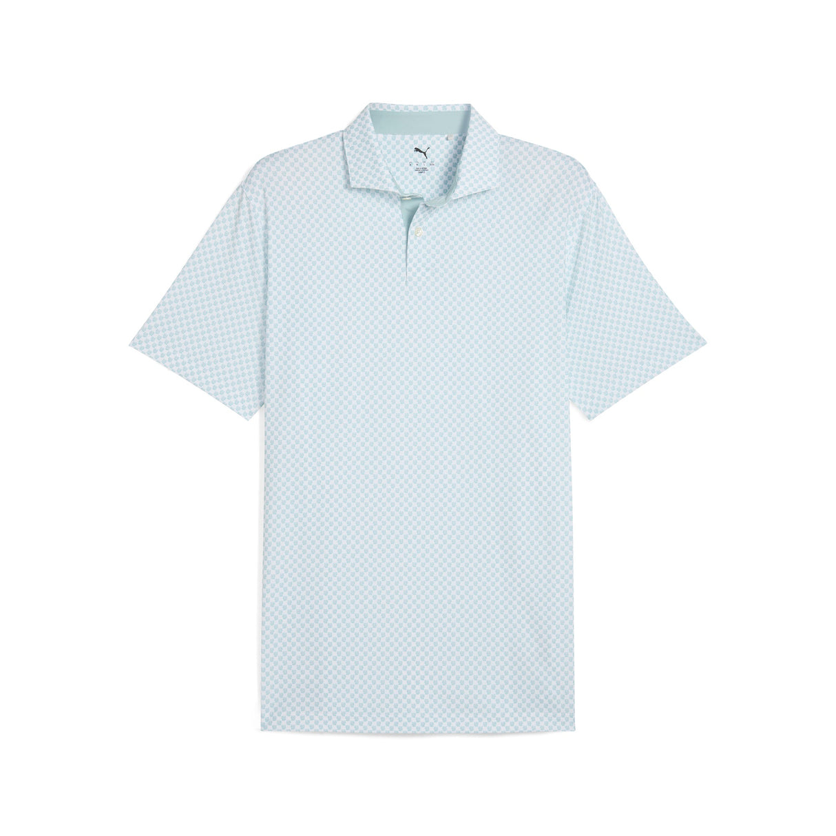 Puma x OBX GC Mattr Micro Floral Polo-White Glow / Modern Mint