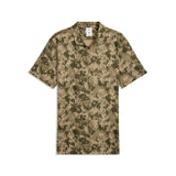 OBX GC x Puma Volition Camo Golf Polo-Ice Coffee