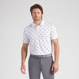 OBX GC x Puma Volition Liberty Golf Polo-White Glow / Deep Navy