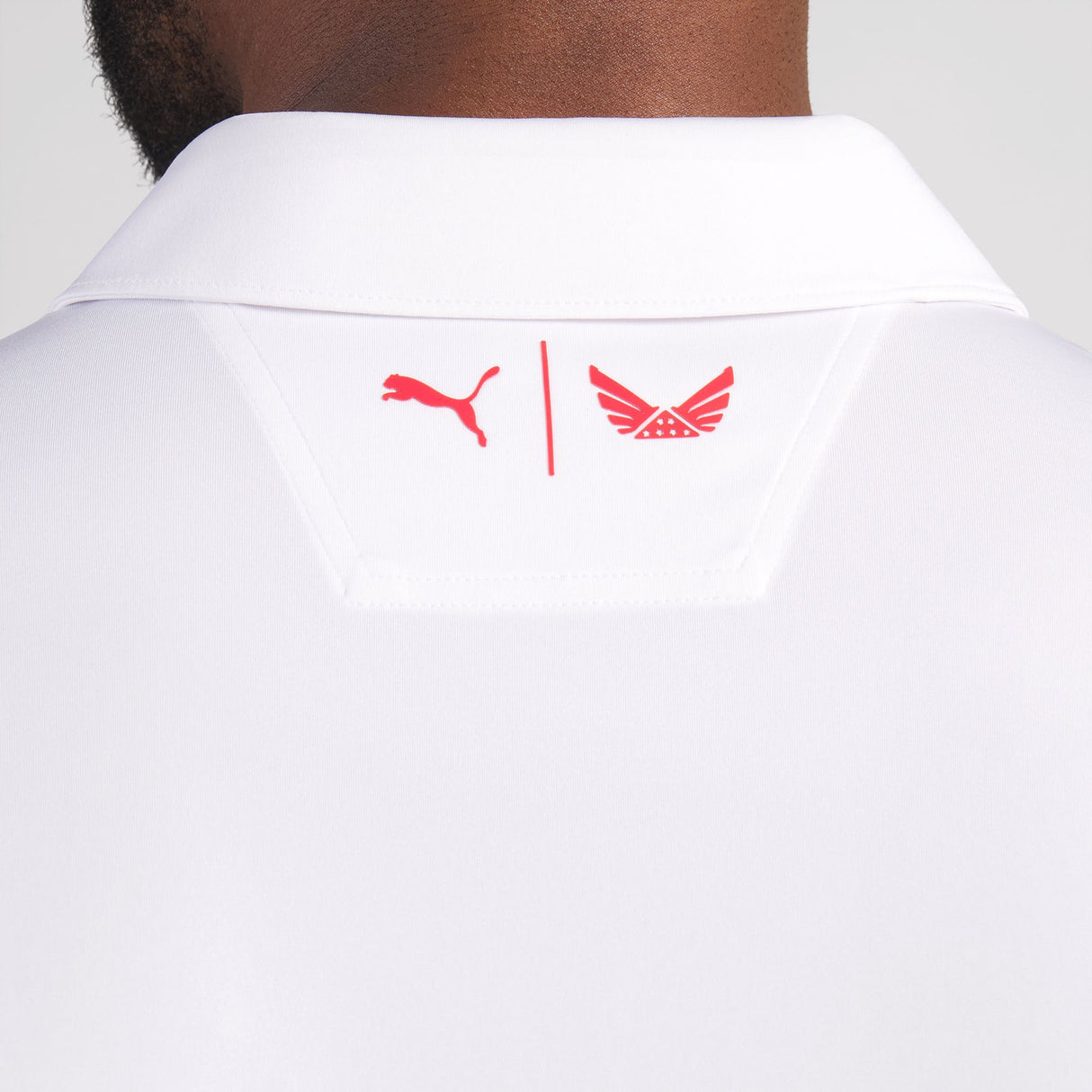OBX GC x Puma Volition Flag Golf Polo-White Glow