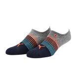 Puma Tech No Show Golf Socks-Navy Blazer / Flame
