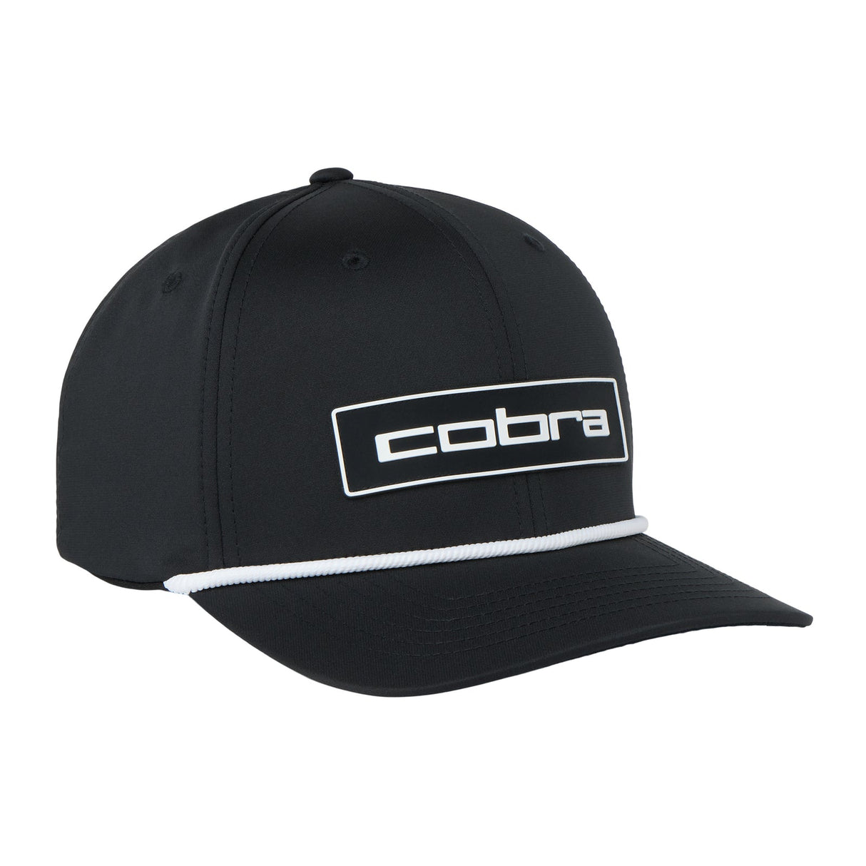 Cobra Tour Tech Rope Hat-Black / White