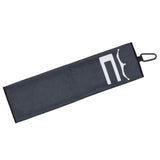 Cobra Tri-Fold Golf Towel - Black