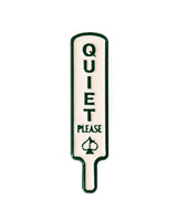 Pins and Aces Ball Mark-Quiet Please