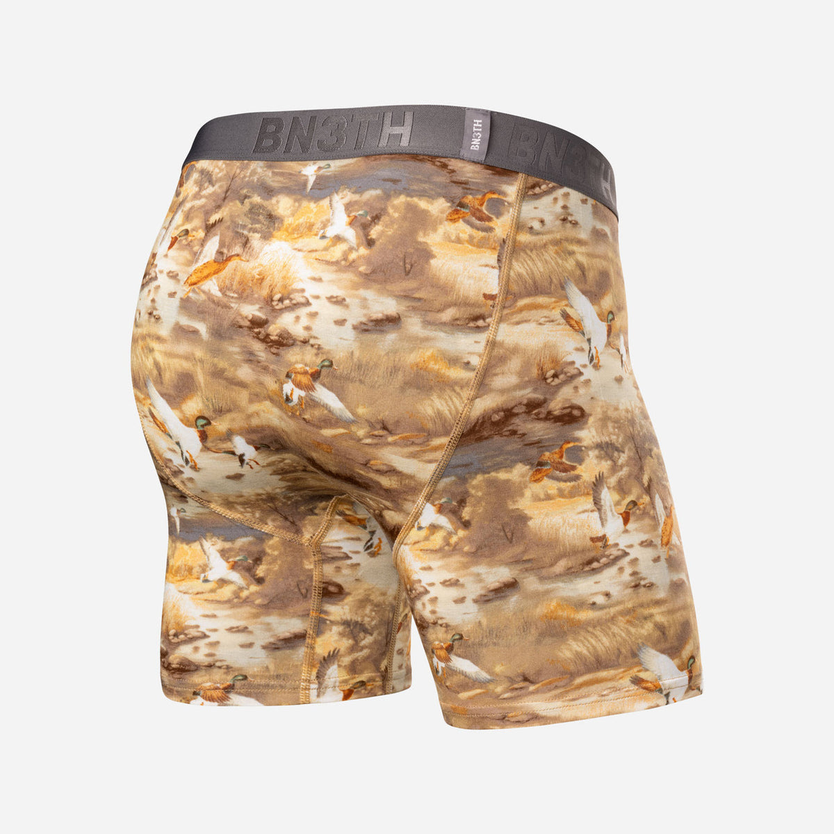 BN3TH Classic Icon Boxer Brief Underwear-Duck Hunt Beige