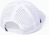 Breezy Have a Day Perforated Vintage Patch Hat - White