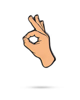 Pins and Aces Ball Mark-OK Hand