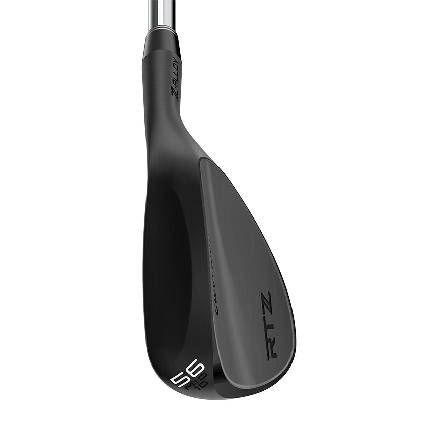 Cleveland RTZ Wedge-Black Satin