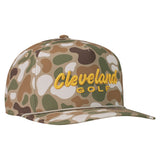 Cleveland Camo Hat-Brown