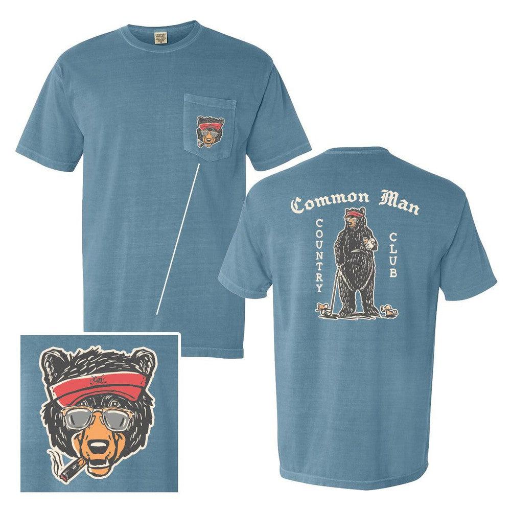 Barstool Golf CMCC Pocket Tee-Blue