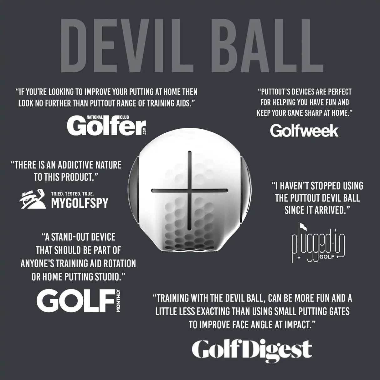 Puttout Devil Ball 2 Ball Pack