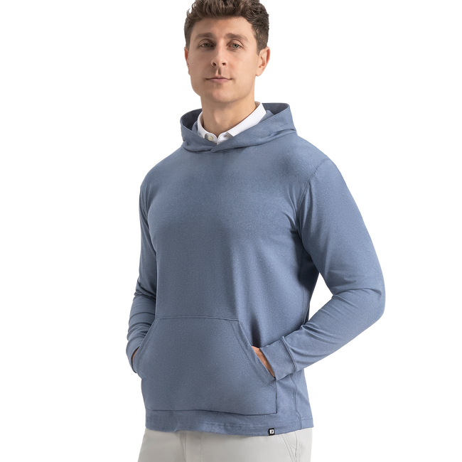 FootJoy Approach Hoodie-Heather Navy