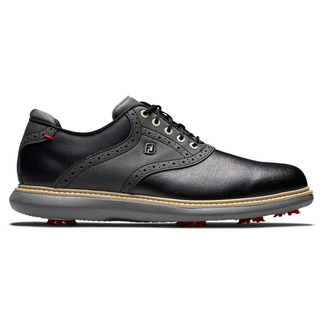 FootJoy Traditions Golf Shoes-Black