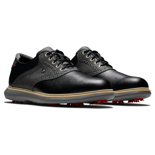 FootJoy Traditions Golf Shoes-Black