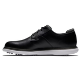 FootJoy Traditions Golf Shoes-Black / White / Grey