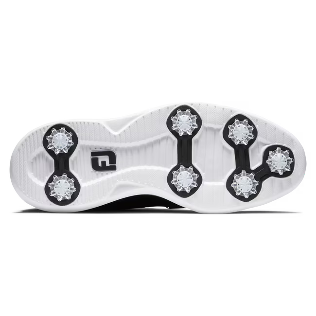FootJoy Traditions Golf Shoes-Black / White / Grey