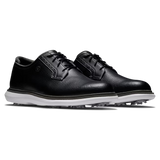 FootJoy Traditions Golf Shoes-Black / White / Grey