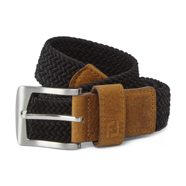 FootJoy Woven Stretch Belt-Navy