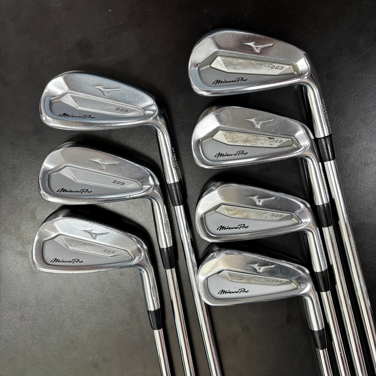 Used Mizuno Pro 223 Iron Set - 4-PW(7pc)